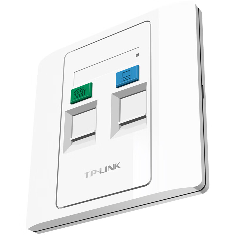 TP-LINK TL-EF002 雙口信息面板 86型工程級網(wǎng)絡(luò)接入解決方案